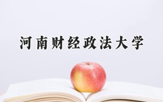 2024河南财经政法大学录取分数线：宁夏最低433分