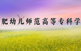 2025年合肥幼儿师范高等专科学校在河南计划招生人数（附学费及专业录取分)
