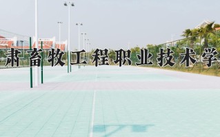 2024年甘肃畜牧工程职业技术学院录取分数线，青海最低252分