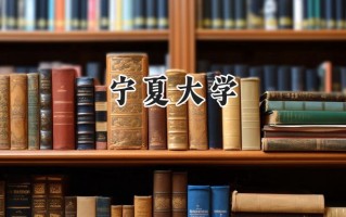 2024宁夏大学录取分数线：宁夏最低428分