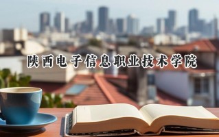 2024陕西电子信息职业技术学院录取分数线：江苏最低248分