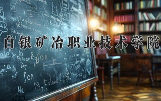 2024年白银矿冶职业技术学院录取分数线，宁夏最低317分