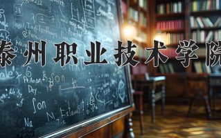 2025年泰州职业技术学院在河南计划招生人数（附学费及专业录取分)
