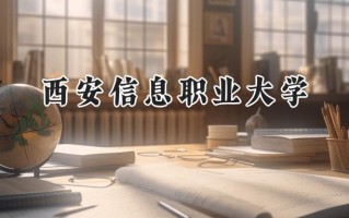 西安信息职业大学2024在青海录取分数线是多少？最低243分/最高397分