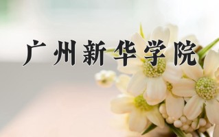 2025年广州新华学院在四川计划招生人数（附学费及专业录取分)