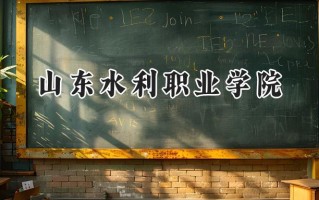 2024山东水利职业学院录取分数线：陕西最低341分