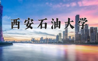 2025年西安石油大学在河南计划招生人数（附学费及专业录取分)