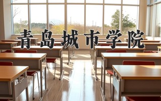 2024年青岛城市学院录取分数线，青海最低325分