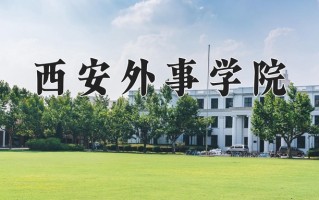 2025年西安外事学院在新疆计划招生人数（附学费及专业录取分)