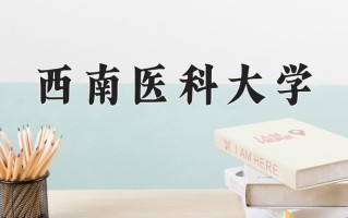 2025年西南医科大学在新疆计划招生人数（附学费及专业录取分)