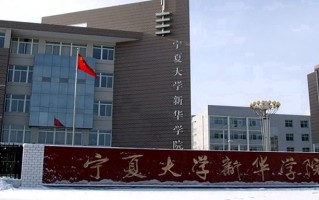 2024年宁夏大学新华学院录取分数线，河北最低459分
