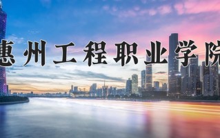 2025年惠州工程职业学院在新疆计划招生人数（附学费及专业录取分)