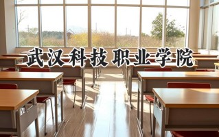 2024武汉科技职业学院录取分数线：江苏最低242分