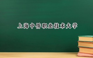 2024上海中侨职业技术大学录取分数线：陕西最低337分