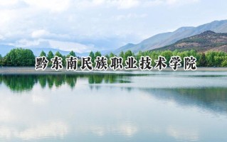 2024黔东南民族职业技术学院录取分数线：山西最低294分