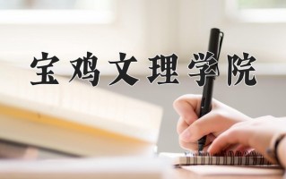 2025年宝鸡文理学院在河南计划招生人数（附学费及专业录取分)