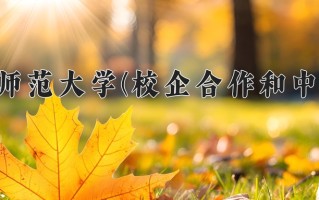 内蒙古师范大学(校企合作和中外合作)学费多少钱一年：10000-16000元/年（2025填报参考）