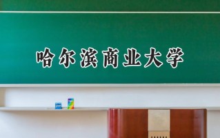 2024哈尔滨商业大学录取分数线：山西最低428分