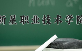 2025年新星职业技术学院在河北计划招生人数（附学费及专业录取分)