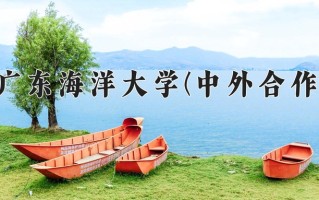 2024广东海洋大学(中外合作)录取分数线，重庆录取最低分500