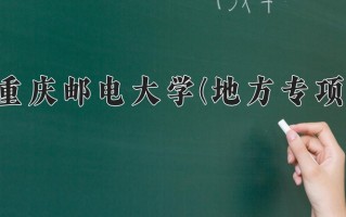 2025年重庆邮电大学(地方专项)在重庆计划招生人数（附学费及专业录取分)